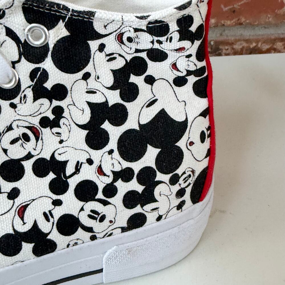 Mickey Mouse High Top Sneakers Womens Size 9 NEW Disney World - Picture 4 of 5